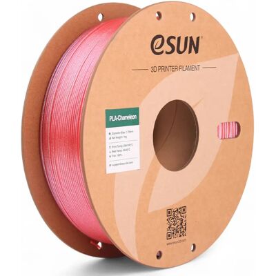 eSUN ePLA-Chameleon Himbeerrot Filament - 3D Filament - Rød eSUN ePLA-Chameleon Himbeerrot Filament - 3D Filament - Rød