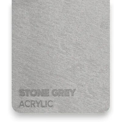 FLUX Acrylic Stone Grey 3mm 375x600mm 3 Plater FLUX Acrylic Stone Grey 3mm 375x600mm 3 Plater