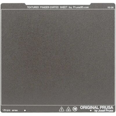 Prusa Textured Powder-Coated Print Sheet Mk3 / Mk4 Prusa Textured Powder-Coated Print Sheet Mk3 / Mk4