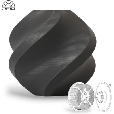 Bambu Lab Pla Basic - Refill Dark Gray Bambu Lab Pla Basic - Refill Dark Gray