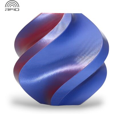 Bambu Lab Pla Silk Multi-Color Midnight Blaze (Blue-Red) Bambu Lab Pla Silk Multi-Color Midnight Blaze (Blue-Red)