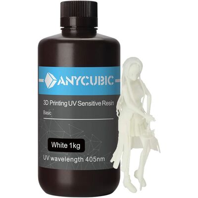 Anycubic Uv/dlp Resin 1000g White Anycubic Uv/dlp Resin 1000g White
