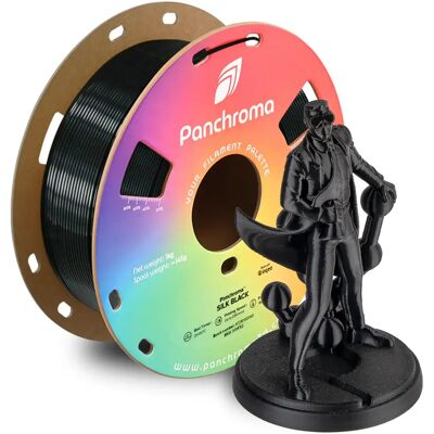 Polymaker Panchroma Silk Pla Silk Black Polymaker Panchroma Silk Pla Silk Black