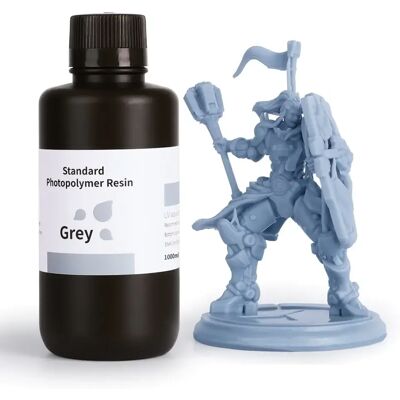 Elegoo Standard Resin 1kg Grey Elegoo Standard Resin 1kg Grey