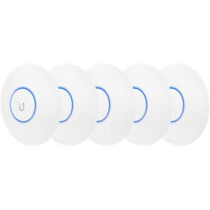 Ubiquiti Unifi Ac Lite Ap 5-Pack, 802.11ac Wifi, Dual-Band, Poe, White