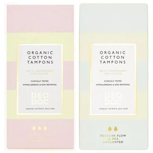 DeoDoc DeoDoc Organic Cotton Tampons Super & Regular