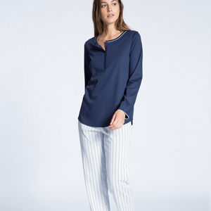 Calida Pyjamas, Farge: Blå, Størrelse: L, Kvinner