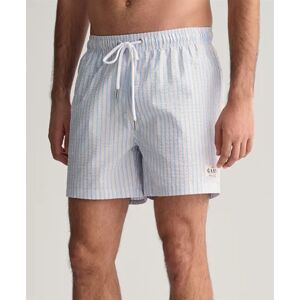 Gant Seersucker Swim Shorts Blå M