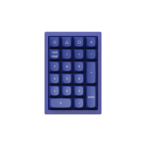 Keychron Q0 Number Pad RGB Hot-Swap [Gateron G Pro Red] - Blå Numerisk Tastatur