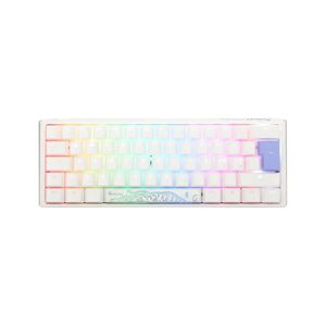 Ducky ONE 3 Mini Pure White RGB Hotswap Tastatur [MX Silent Red]