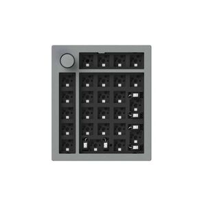 Keychron Q0 Plus Number Pad 27 Key Barebone RGB Hot-Swap - Silver Grey