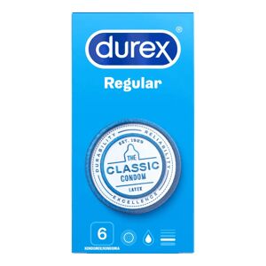 Durex Regular kondomer 6-pakning
