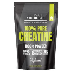 Hiro.Lab 100% Pure Creatine - 1000g