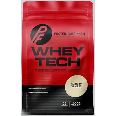 Proteinfabrikken Whey Tech Protein 1000g - Vanilla Proteinfabrikken Whey Tech Protein 1000g - Vanilla