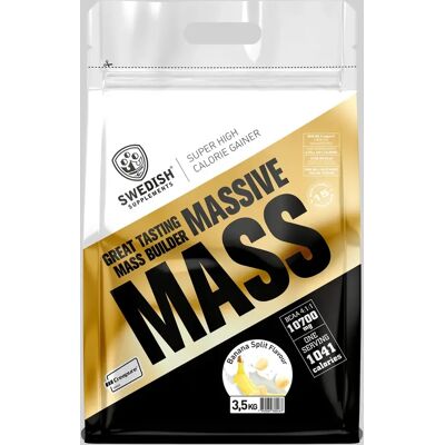 Swedish Supplements Massive Mass 3500g - Banana Split Swedish Supplements Massive Mass 3500g - Banana Split