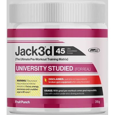 USP Labs Jack3d Advanced Pre-Workout - Fruit Punch - Treningspreparat USP Labs Jack3d Advanced Pre-Workout - Fruit Punch - Treningspreparat