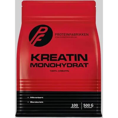 Proteinfabrikken Pf Kreatin Monohydrat - Kreatintilskudd Proteinfabrikken Pf Kreatin Monohydrat - Kreatintilskudd