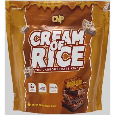 CNP Cream of Rice 2000g - Chocolate Fudge Brownie CNP Cream of Rice 2000g - Chocolate Fudge Brownie