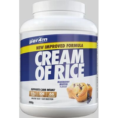 Per4m Cream of Rice - 2000g - Blueberry Muffin Per4m Cream of Rice - 2000g - Blueberry Muffin