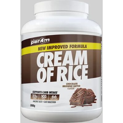 Per4m Cream of Rice - 2000g - Chocolate Brownie Batter Per4m Cream of Rice - 2000g - Chocolate Brownie Batter