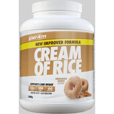 Per4m Cream of Rice - 2000g - Cinnamon Donut Per4m Cream of Rice - 2000g - Cinnamon Donut