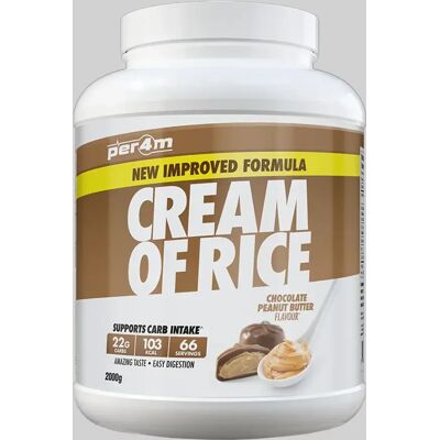Per4m Cream of Rice - 2000g - Chocolate Peanut Butter Per4m Cream of Rice - 2000g - Chocolate Peanut Butter