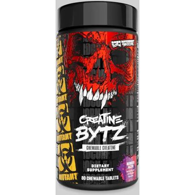 Mutant Creatine Bytz Chewables 80 tyggetabletter - Berried Alive Mutant Creatine Bytz Chewables 80 tyggetabletter - Berried Alive