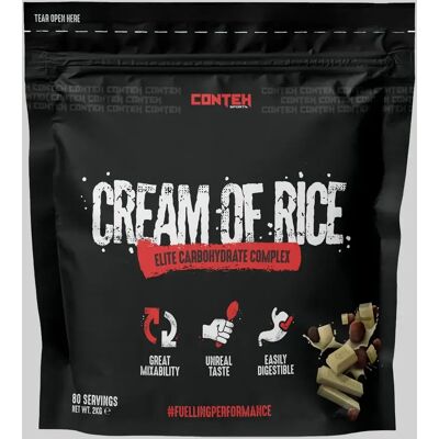 Conteh Sports Cream of Rice 2000g - White Chocolate Hazelnut Conteh Sports Cream of Rice 2000g - White Chocolate Hazelnut