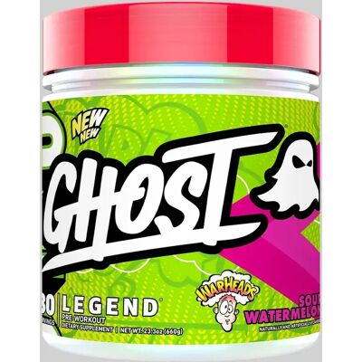 Ghost Legend Pre-Workout V4 - Warheads Sour Watermelon Ghost Legend Pre-Workout V4 - Warheads Sour Watermelon