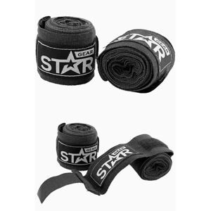 Star Gear Hand Wraps - Black 2-5 m