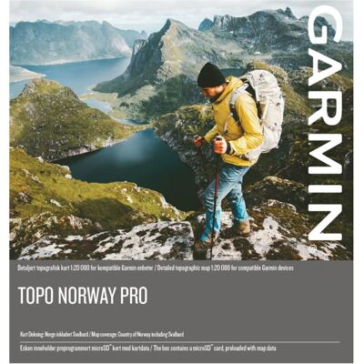 Garmin Topo Norway Pro 1SIZE Garmin Topo Norway Pro 1SIZE