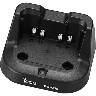 Icom BC-213 Desktop Charger F1000/F2000 Series Black 1SIZE Icom BC-213 Desktop Charger F1000/F2000 Series Black 1SIZE