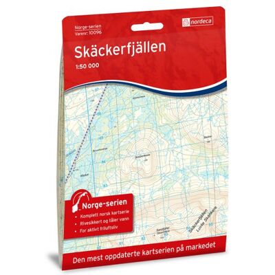 Nordeca Norge-serien 1:50 00 Norge-serien Skjækerfjella Nordeca Norge-serien 1:50 00 Norge-serien Skjækerfjella