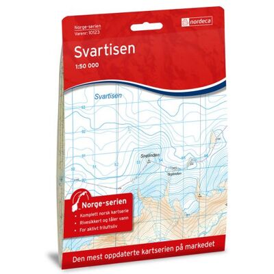 Nordeca Norge-serien 1:50 00 Norge-serien Svartisen Nordeca Norge-serien 1:50 00 Norge-serien Svartisen