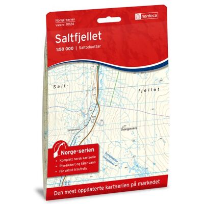 Nordeca Maps Norge-serien 1:50 00 Norge-serien Saltfjellet Nordeca Maps Norge-serien 1:50 00 Norge-serien Saltfjellet