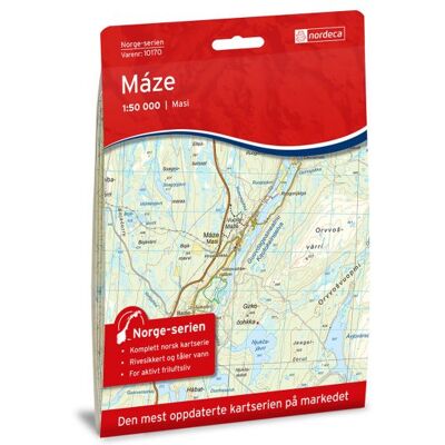 Nordeca Maze Norge-serien 1:50 000 Maze Nordeca Maze Norge-serien 1:50 000 Maze