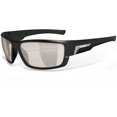 Leech H4x Solbriller Black Premium Photochromic Linse One size Leech H4x Solbriller Black Premium Photochromic Linse One size