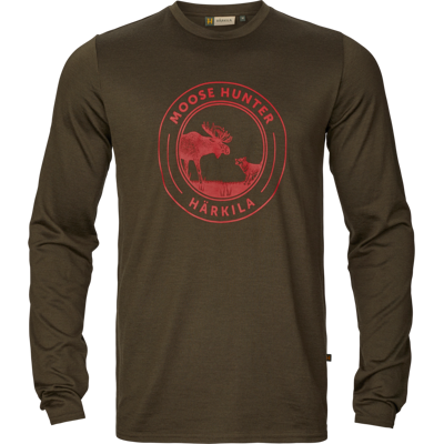 Härkila Game Långärmad T-Shirt Willow Green Moose L Härkila Game Långärmad T-Shirt Willow Green Moose L