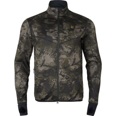 Härkila Noctyx Camo Full Zip Fleecetröja Axis Msp®black XXL Härkila Noctyx Camo Full Zip Fleecetröja Axis Msp®black XXL