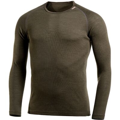 Woolpower Unisex Crewneck Lite Pine Green XS Woolpower Unisex Crewneck Lite Pine Green XS