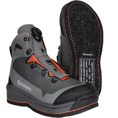 Simms Guide Boa Boot Felt Slate 47 / 14 Simms Guide Boa Boot Felt Slate 47 / 14