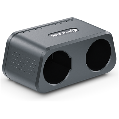 Pulsar APS5 Batterilader - Doble Porter, Micro USB-C, Lett Pulsar APS5 Batterilader - Doble Porter, Micro USB-C, Lett