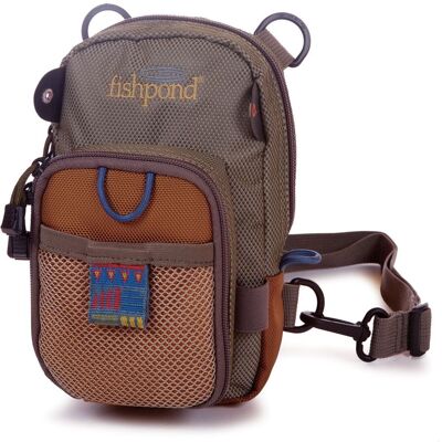 Fishpond San Juan Vertical Chest Pack Sand/Saddle Brown One size Fishpond San Juan Vertical Chest Pack Sand/Saddle Brown One size
