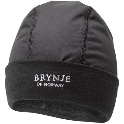 Brynje Arctic Hat with Wind-Cover Black S Brynje Arctic Hat with Wind-Cover Black S
