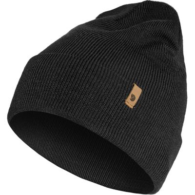 Fjällräven Classic Knit Hat Black One Size Fjällräven Classic Knit Hat Black One Size