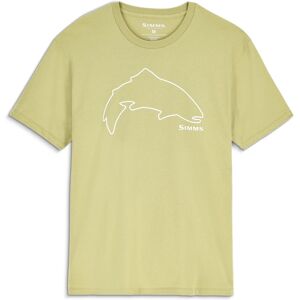 Simms Trout Outline T-Shirt Tent Green XL Simms Trout Outline T-Shirt Tent Green XL