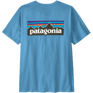 Patagonia M'S P-6 Logo T-Shirt Shore Blue S Patagonia M'S P-6 Logo T-Shirt Shore Blue S