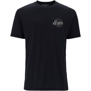 Simms Circle Lockup T-Shirt Black XXL Simms Circle Lockup T-Shirt Black XXL