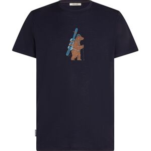 Icebreaker Men Merino 150 Tech Lite Ss Tee Bear Tour Midnight Navy XXL Icebreaker Men Merino 150 Tech Lite Ss Tee Bear Tour Midnight Navy XXL