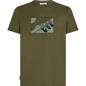 Icebreaker Men Merino 150 Tech Lite Ss Tee In The Wild Loden XXL Icebreaker Men Merino 150 Tech Lite Ss Tee In The Wild Loden XXL